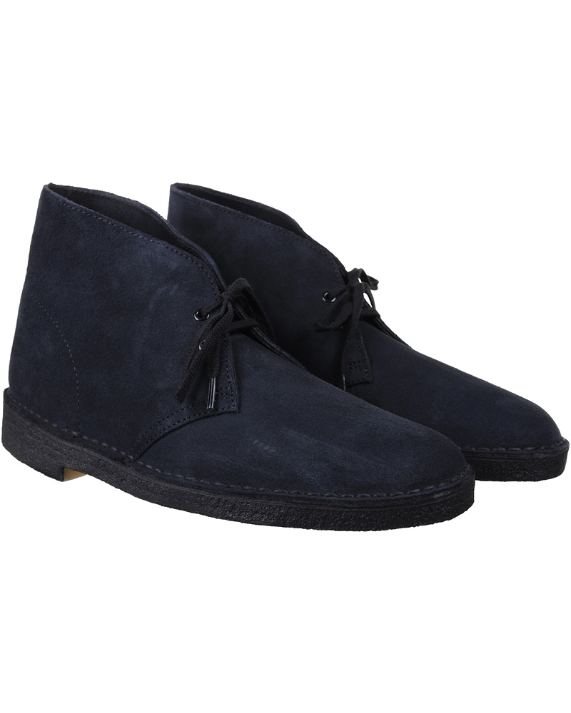 Herre | Clarks Originals Desert Boot Navy Suede | Clarks Originals | Desert Boot Navy Suede