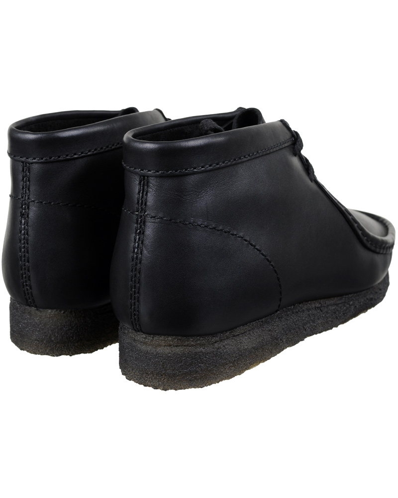 Herre | Clarks Originals Wallabee Boot Black Leather | Clarks Originals | Wallabee Boot Black Leather