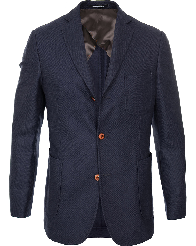 Herre | Blazere & jakker | Oscar Jacobson | Frick Angelico Wool Jacket Navy