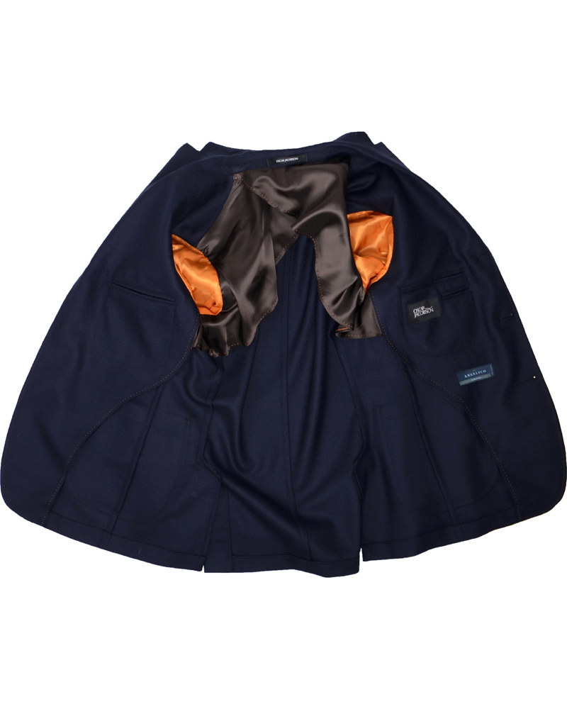 Herre | Blazere & jakker | Oscar Jacobson | Frick Angelico Wool Jacket Navy