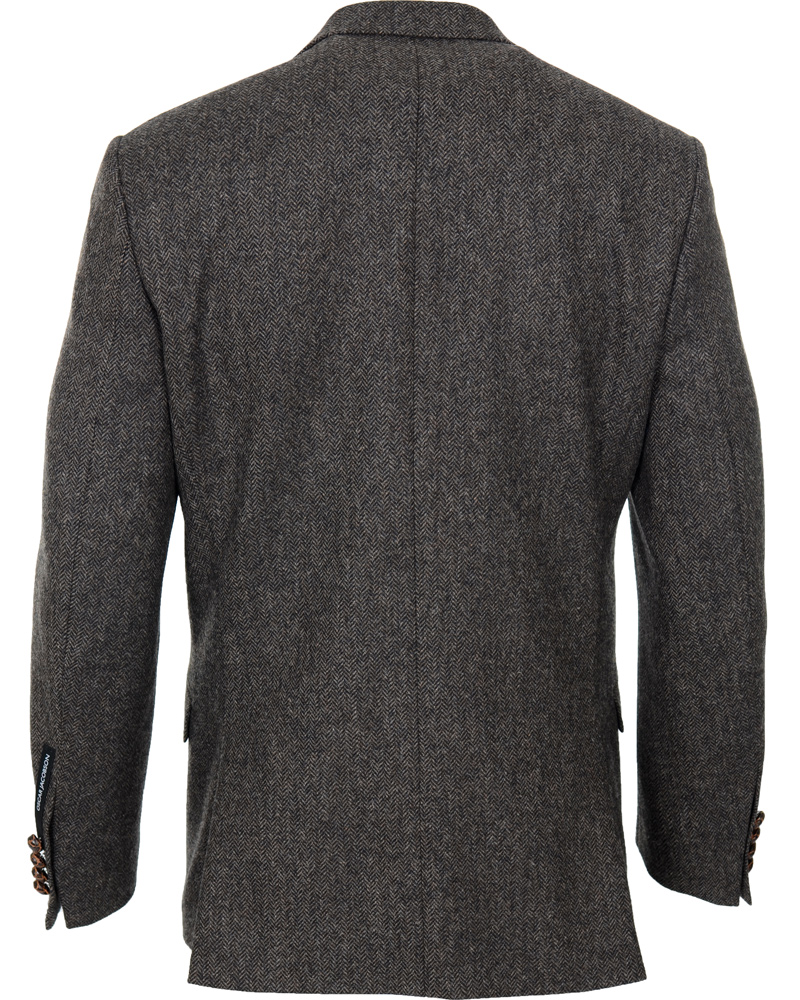 Herre | Blazere & jakker | Oscar Jacobson | Fiore Tweed Jacket Dark Brown