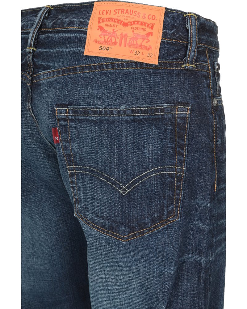 Levis 504 Regular Straight Jeans Blue Moon