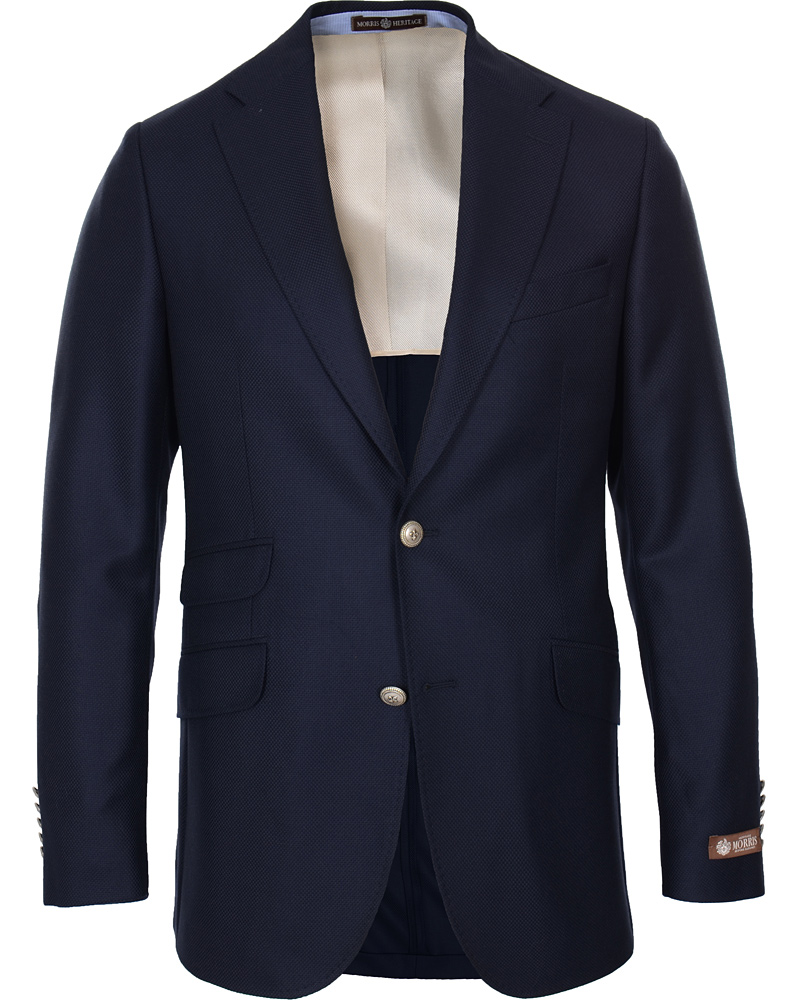 Herre | Blazere & jakker | Morris Heritage | Edward Mesh Club Blazer Navy 50