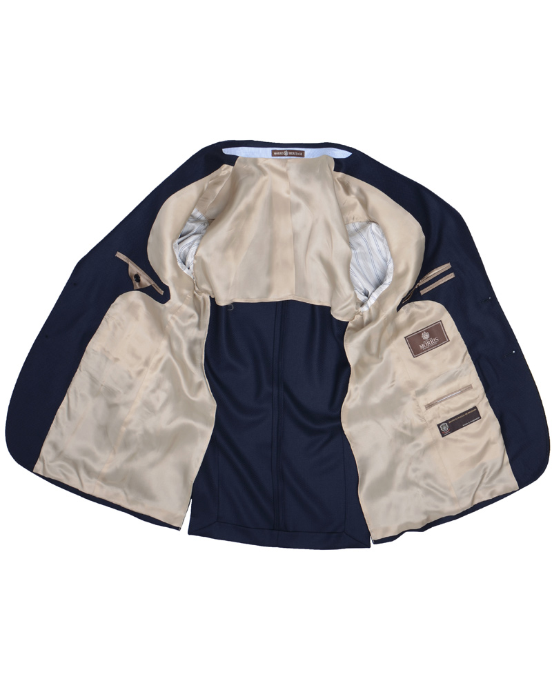 Herre | Blazere & jakker | Morris Heritage | Edward Mesh Club Blazer Navy 50