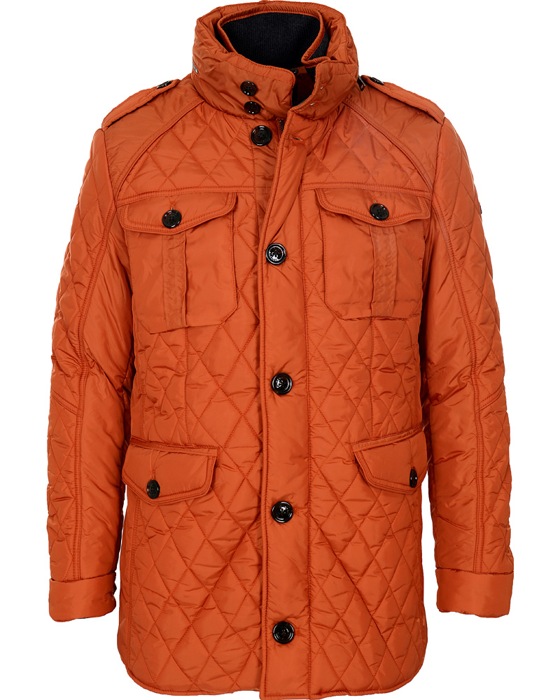 Herre | Jakker | Hackett | Holborn Quilted Jacket Rust