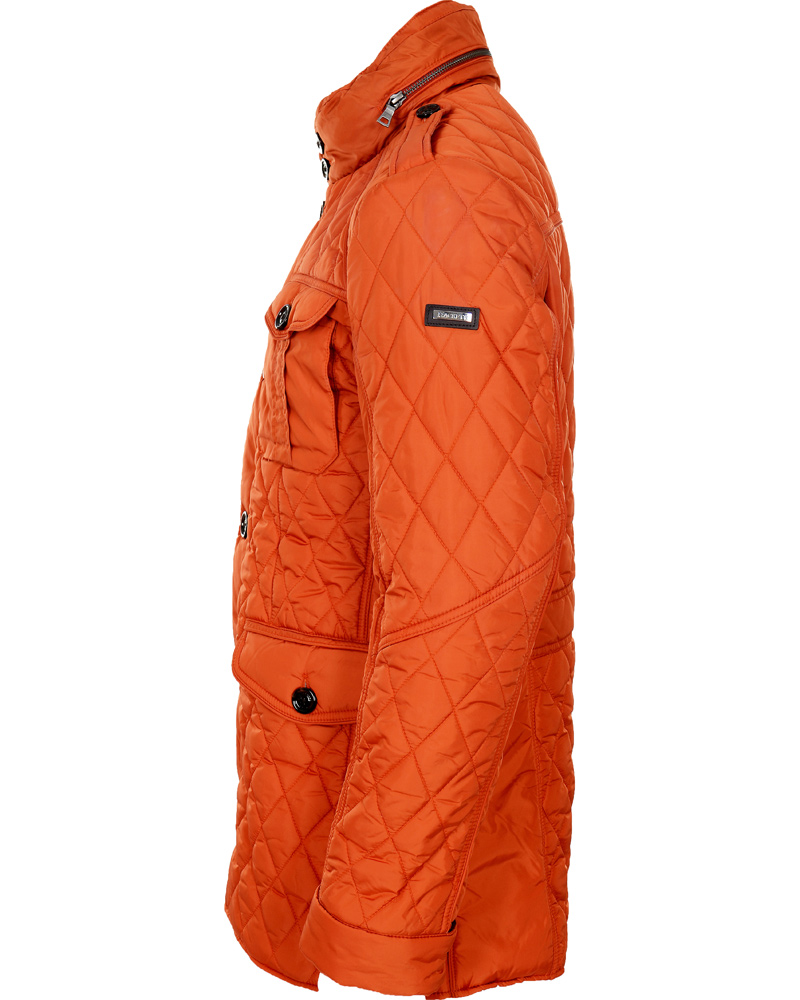 Herre | Jakker | Hackett | Holborn Quilted Jacket Rust