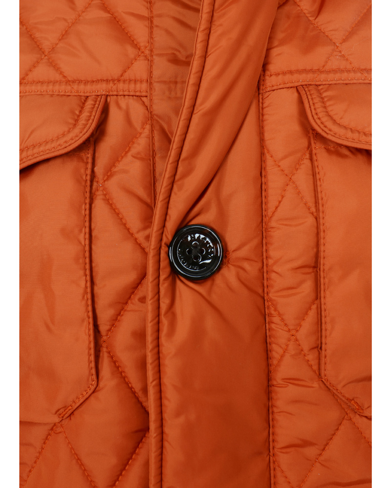 Herre | Jakker | Hackett | Holborn Quilted Jacket Rust