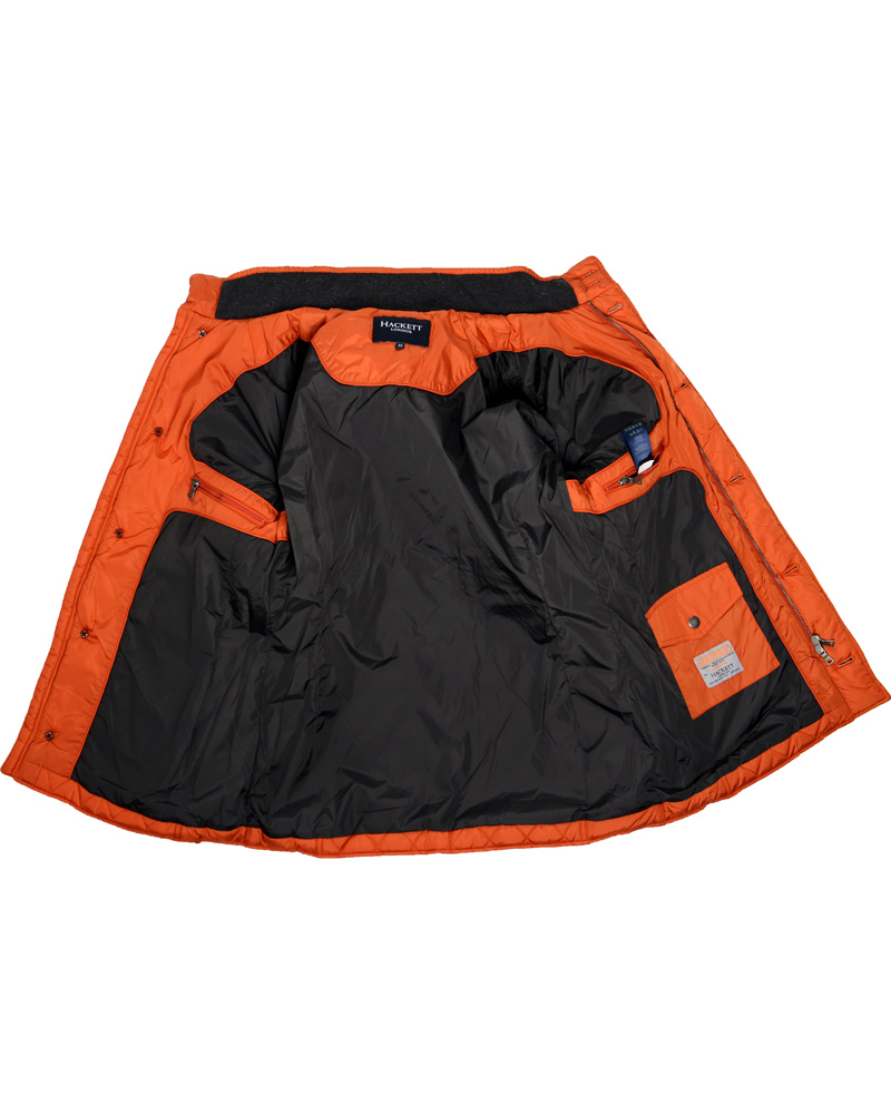 Herre | Jakker | Hackett | Holborn Quilted Jacket Rust