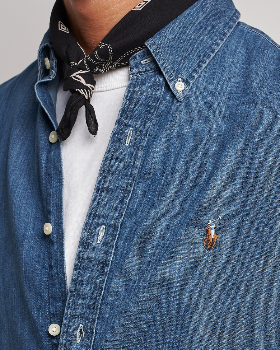 Polo Ralph Lauren Fit Shirt Denim Dark -