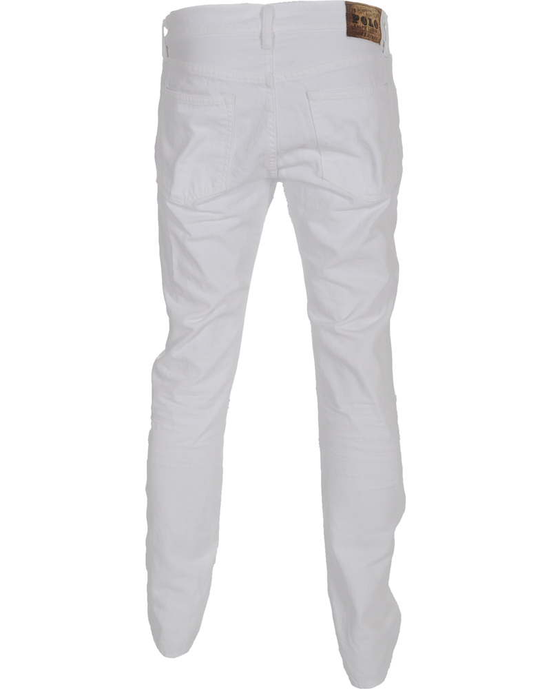 Herre | Jeans | Polo Ralph Lauren | New Slim Fit Jeans Hudson White