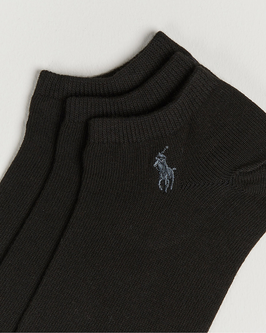 Herre | Undertøj | Polo Ralph Lauren | 3-Pack Ghost Sock Black