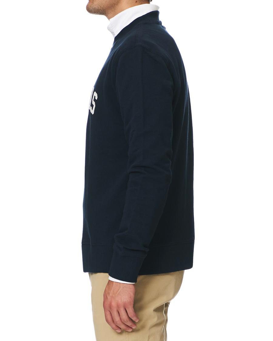 Herre | Trøjer | Morris | Brown Sweater Navy
