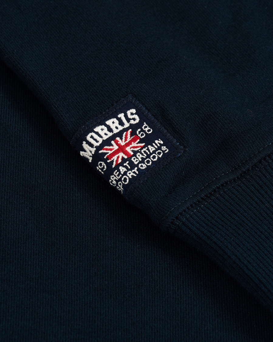 Herre | Trøjer | Morris | Brown Sweater Navy