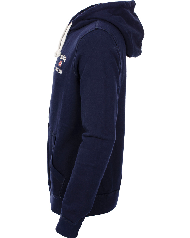 Herre | Trøjer | Morris | Yale Zip-Hood Navy