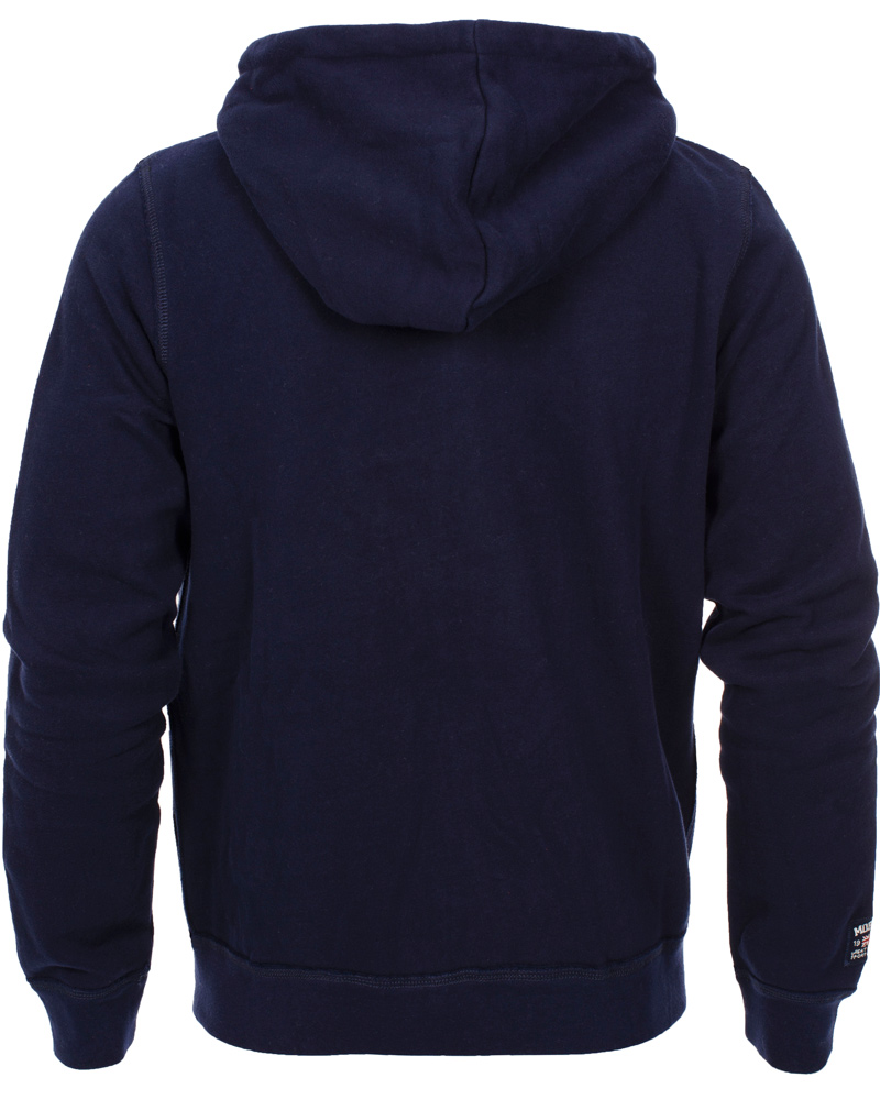 Herre | Trøjer | Morris | Yale Zip-Hood Navy