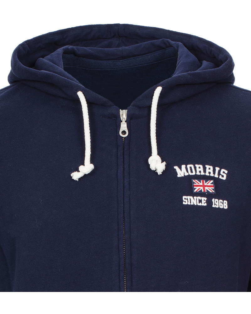 Herre | Trøjer | Morris | Yale Zip-Hood Navy