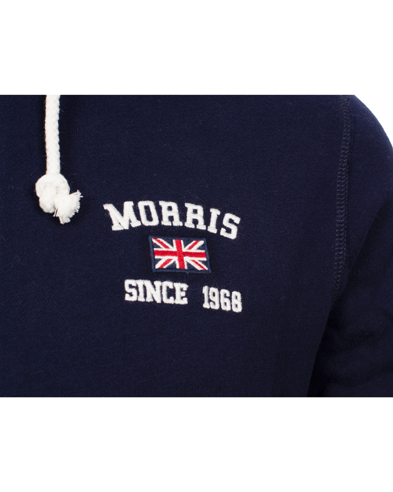 Herre | Trøjer | Morris | Yale Zip-Hood Navy