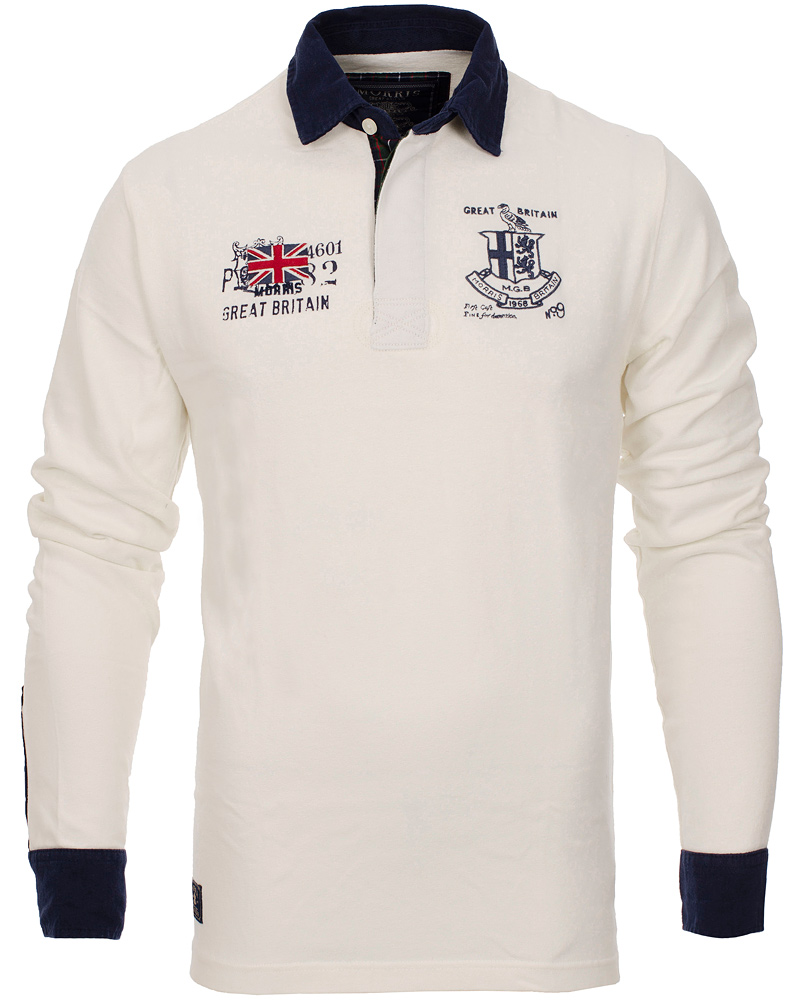 Herre | Trøjer | Morris | Winston Rugger Off White