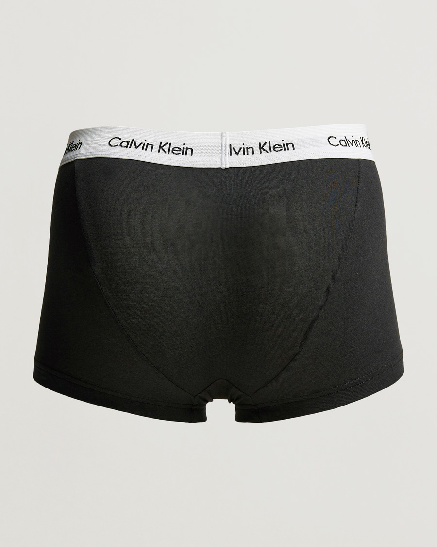 Herre | Undertøj | Calvin Klein | Cotton Stretch Low Rise Trunk 3-pack Black