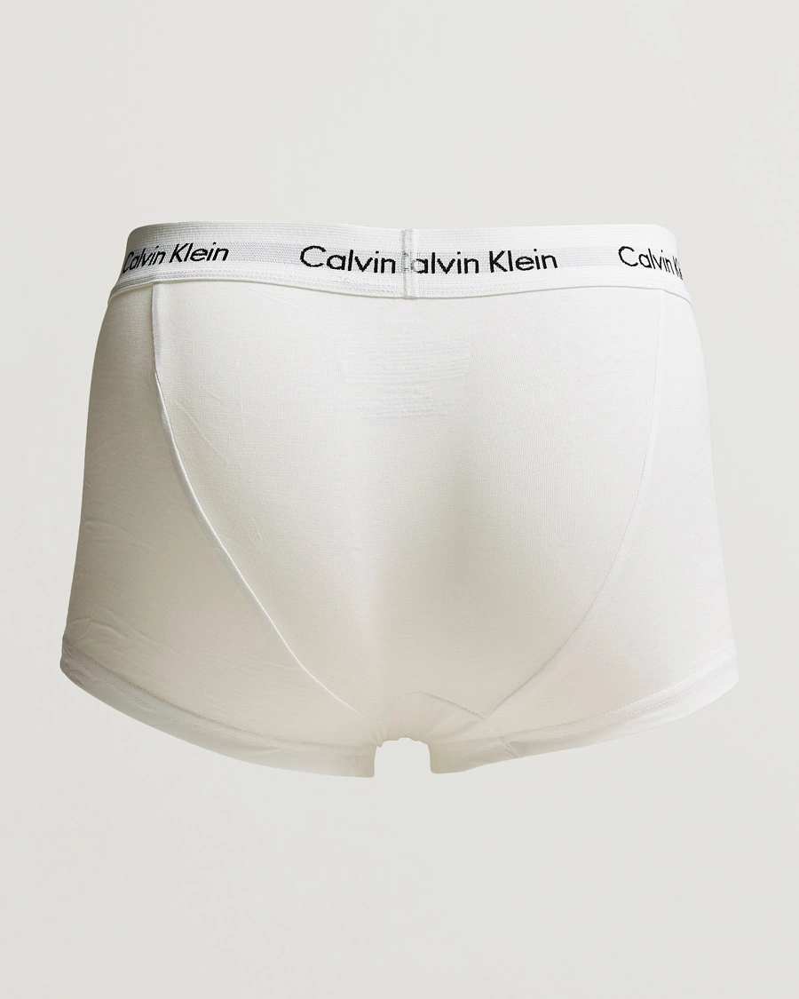 Herre | Undertøj | Calvin Klein | Cotton Stretch Low Rise Trunk 3-pack White