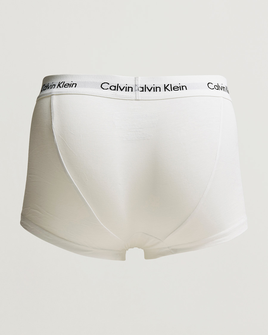 Herre | Tøj | Calvin Klein | Cotton Stretch Low Rise Trunk 3-pack White