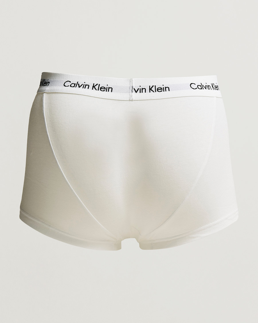 Herre | Tøj | Calvin Klein | Cotton Stretch Low Rise Trunk 3-pack Red/Blue/White