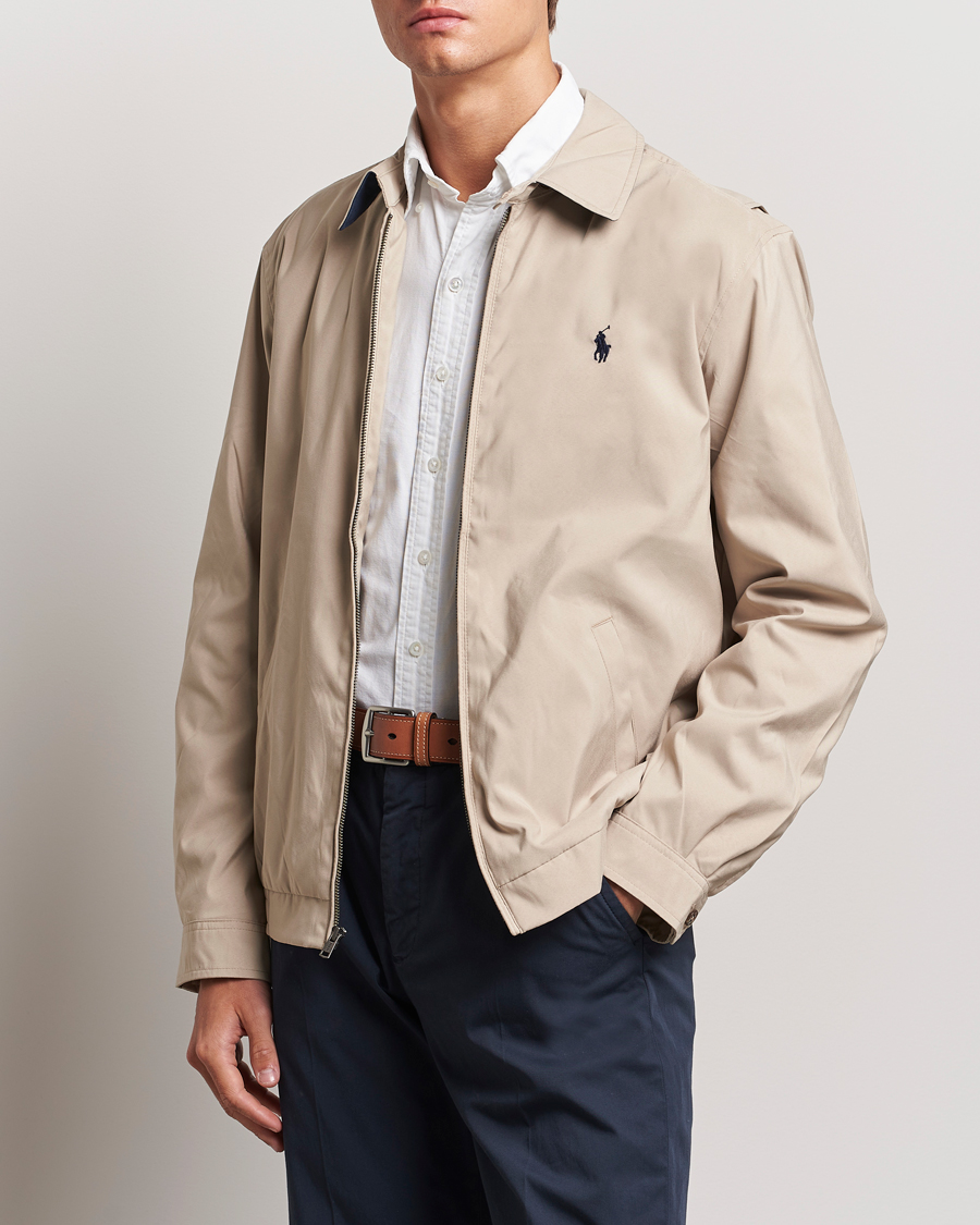 Herre | The Classics of Tomorrow | Polo Ralph Lauren | BI-Swing Windbreaker Khaki