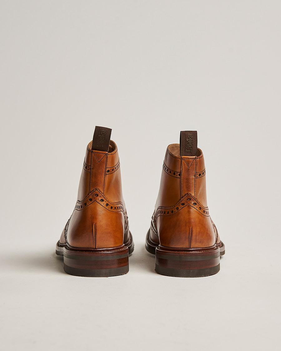 Herre | Støvler | Loake 1880 | Bedale Boot Tan Burnished Calf
