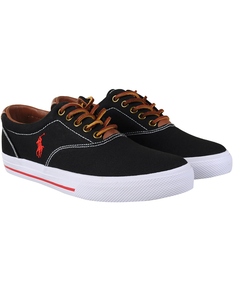 Herre | Polo Ralph Lauren Vaughn-NE Sneaker Black | Polo Ralph Lauren | Vaughn-NE Sneaker Black