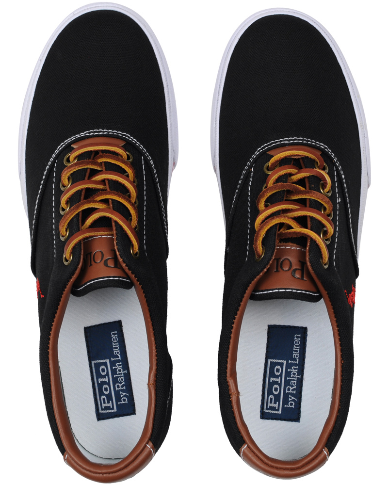 Herre | Polo Ralph Lauren Vaughn-NE Sneaker Black | Polo Ralph Lauren | Vaughn-NE Sneaker Black
