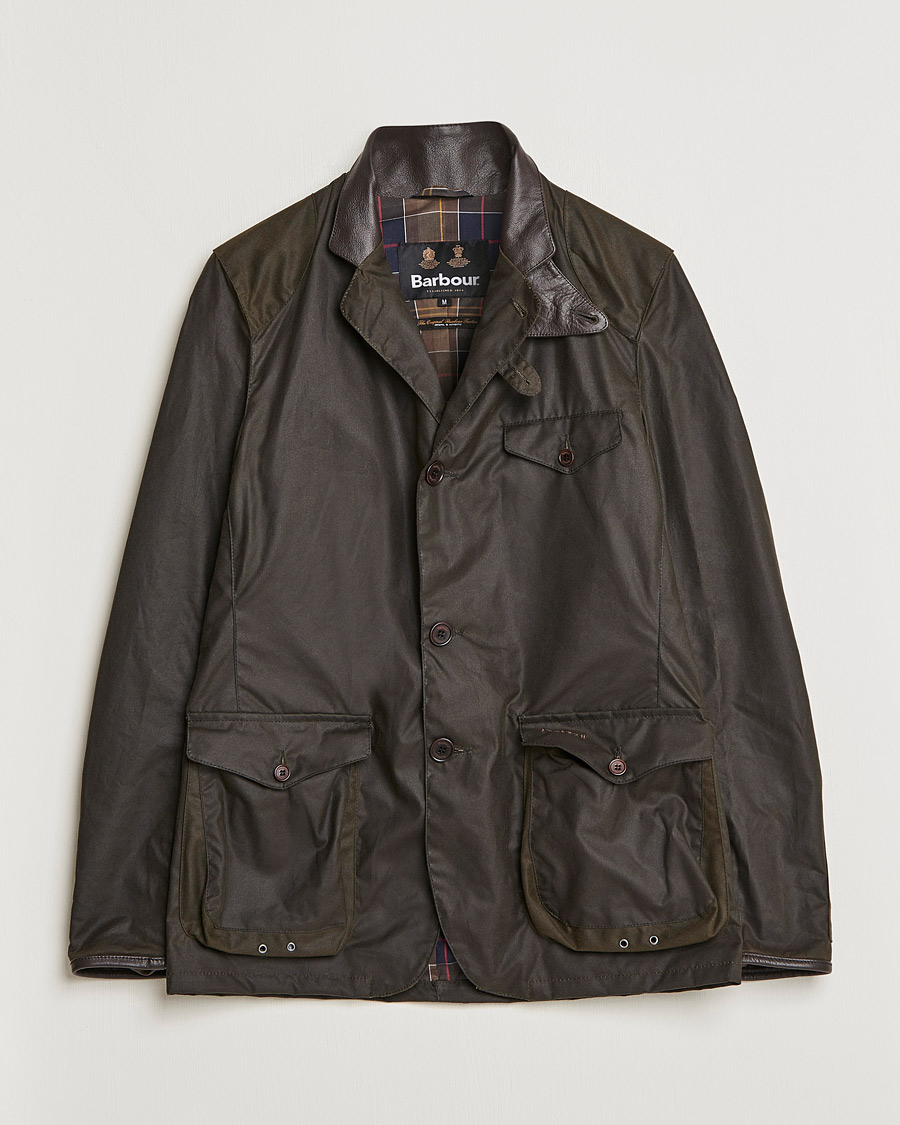 Barbour Sports Jacket Olive - CareOfCarl.dk