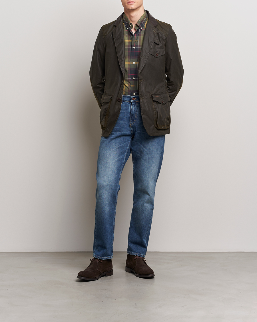 Herre | Jakker | Barbour Heritage | Barbour Lifestyle Beacon Sports Jacket Olive