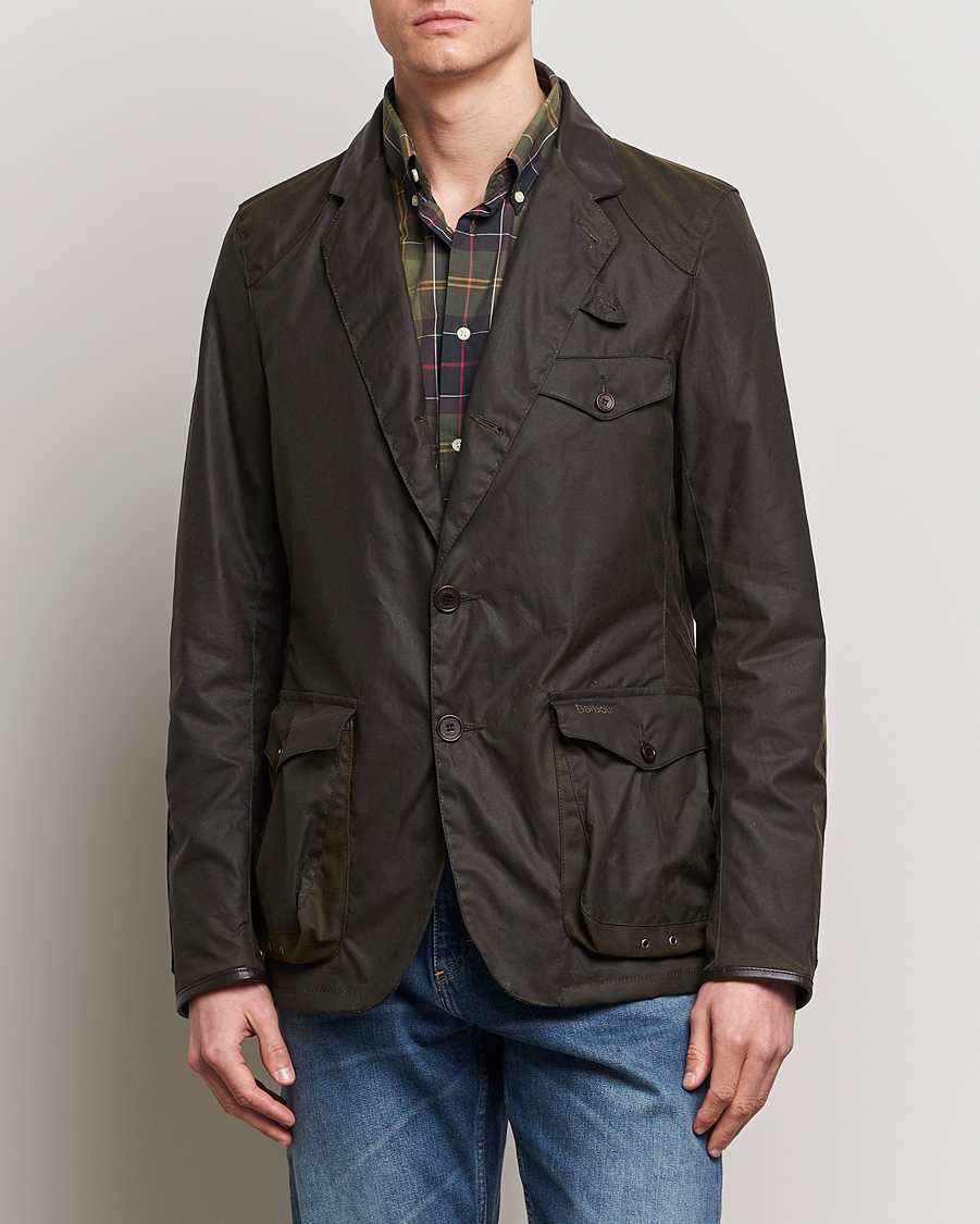 Herre | Forårsjakker | Barbour Lifestyle | Beacon Sports Jacket Olive