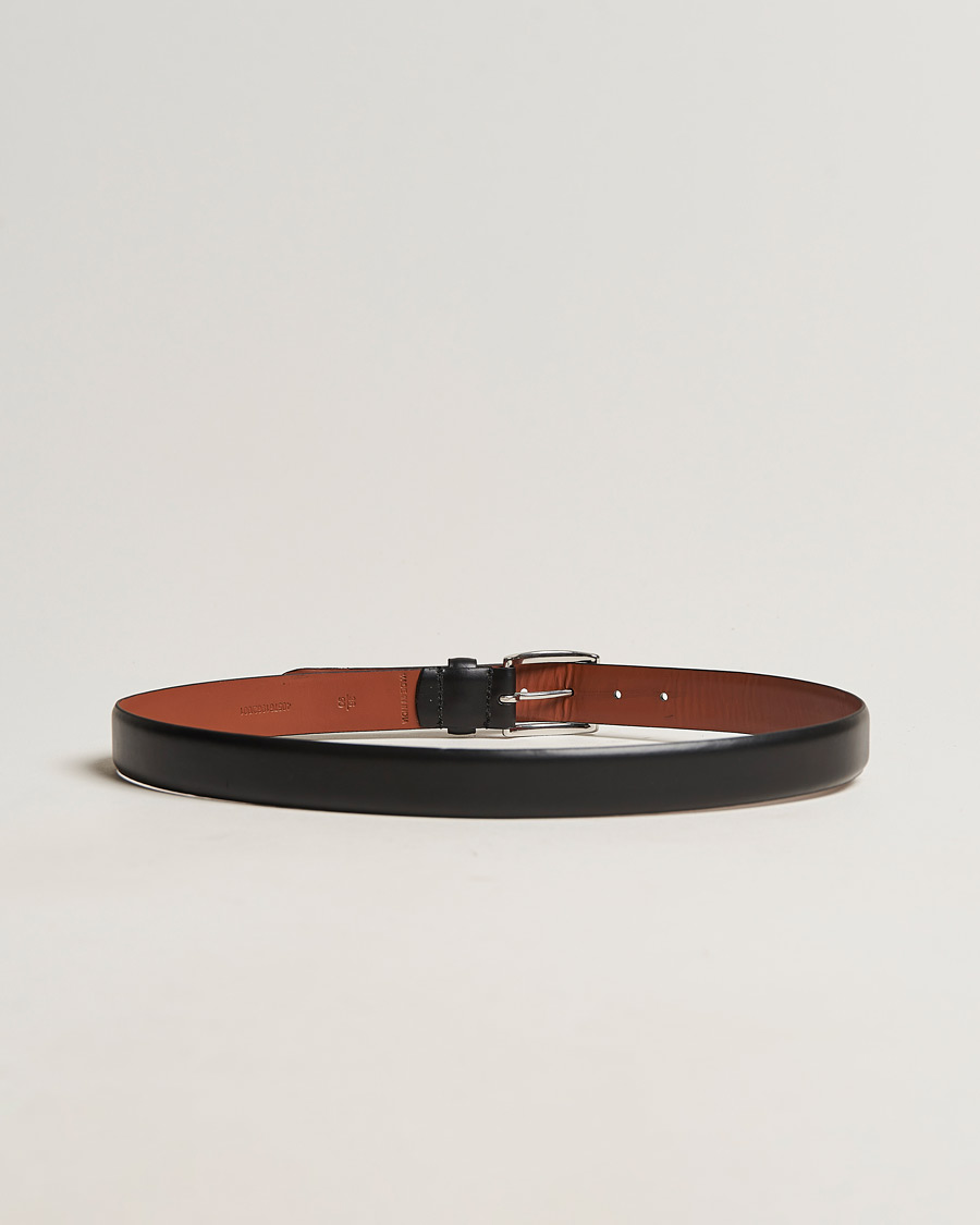 Herre | Polo Ralph Lauren | Polo Ralph Lauren | Cowhide Belt 3 cm Black