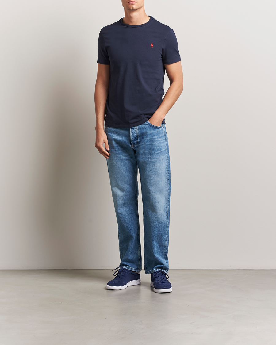 Herre | T-Shirts | Polo Ralph Lauren | Custom Slim Fit Tee Ink