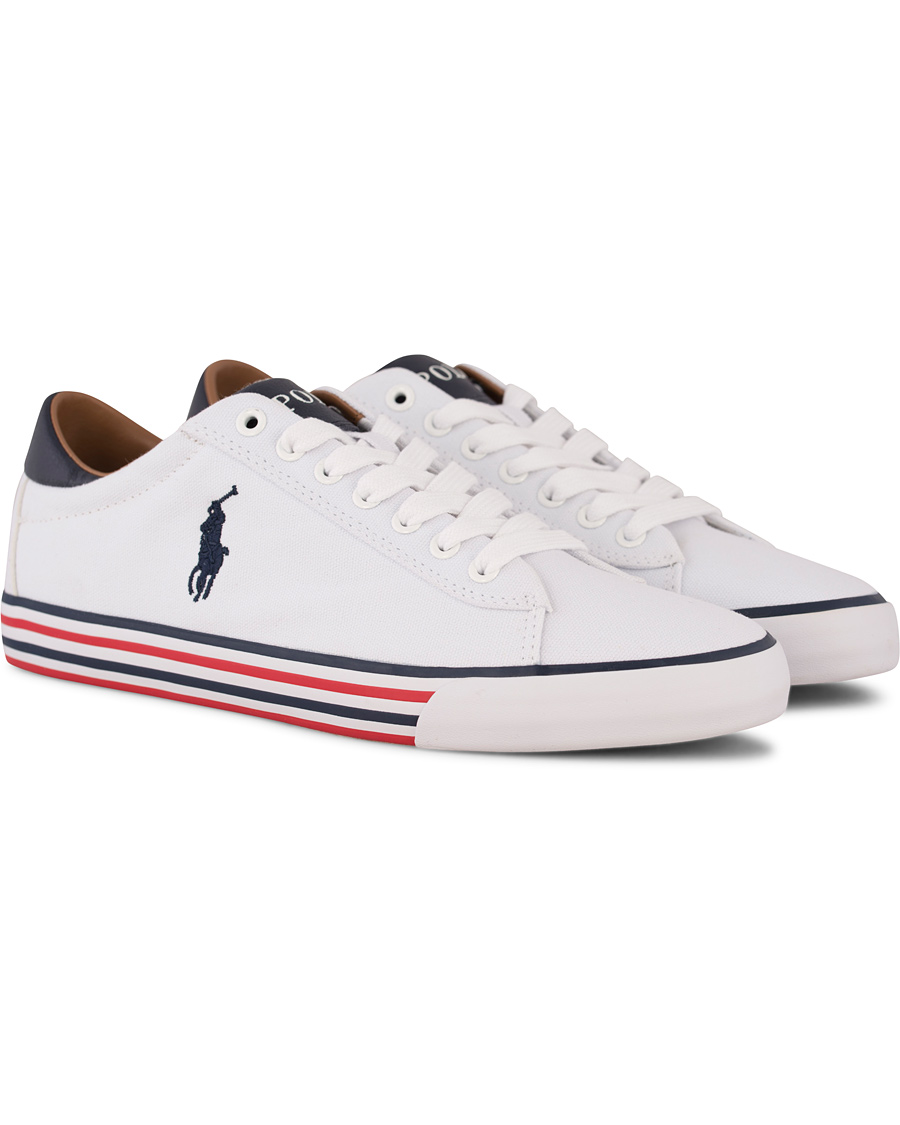 Herre | Polo Ralph Lauren Harvey-NE Sneaker Pure White | Polo Ralph Lauren | Harvey-NE Sneaker Pure White