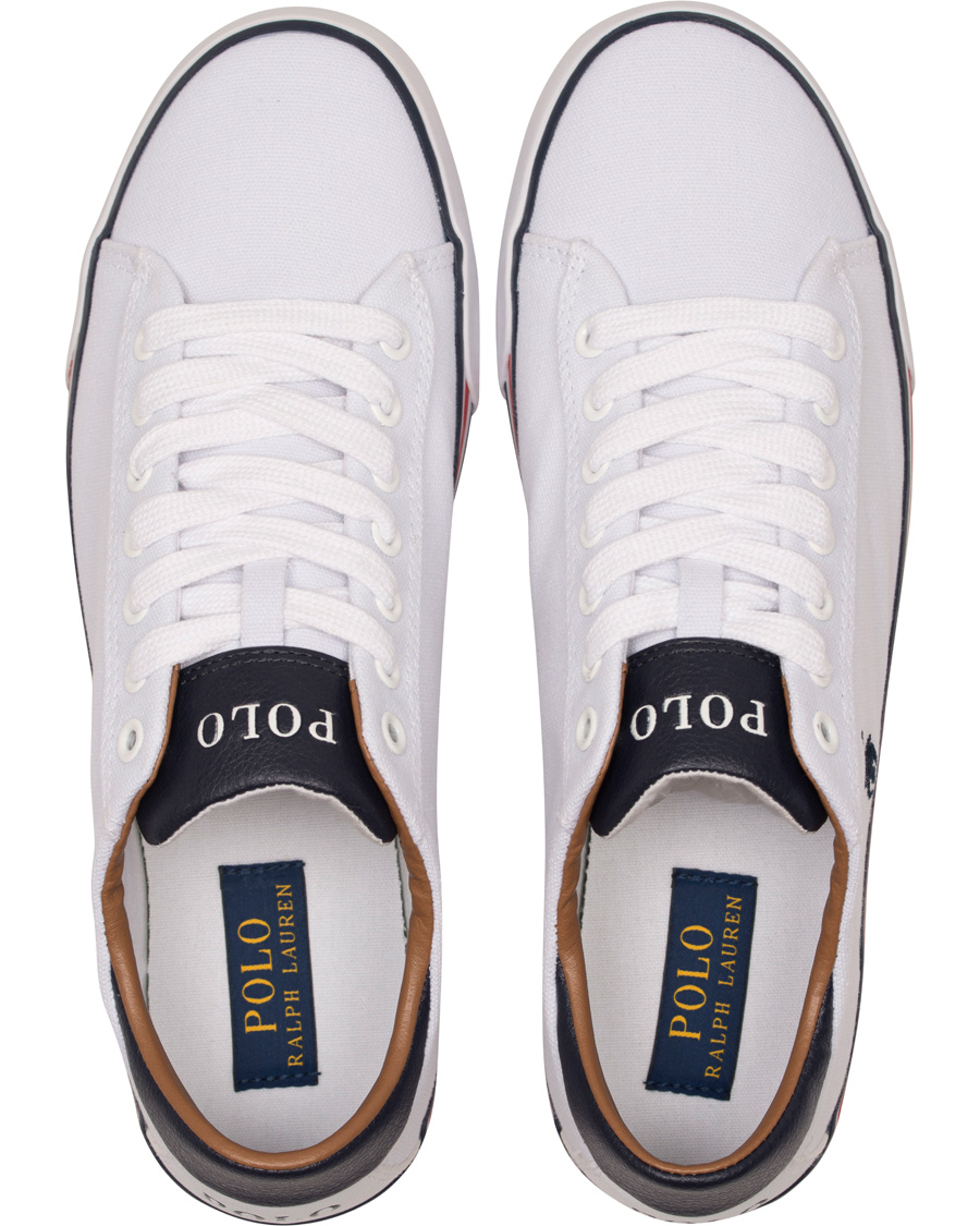 Herre | Polo Ralph Lauren Harvey-NE Sneaker Pure White | Polo Ralph Lauren | Harvey-NE Sneaker Pure White