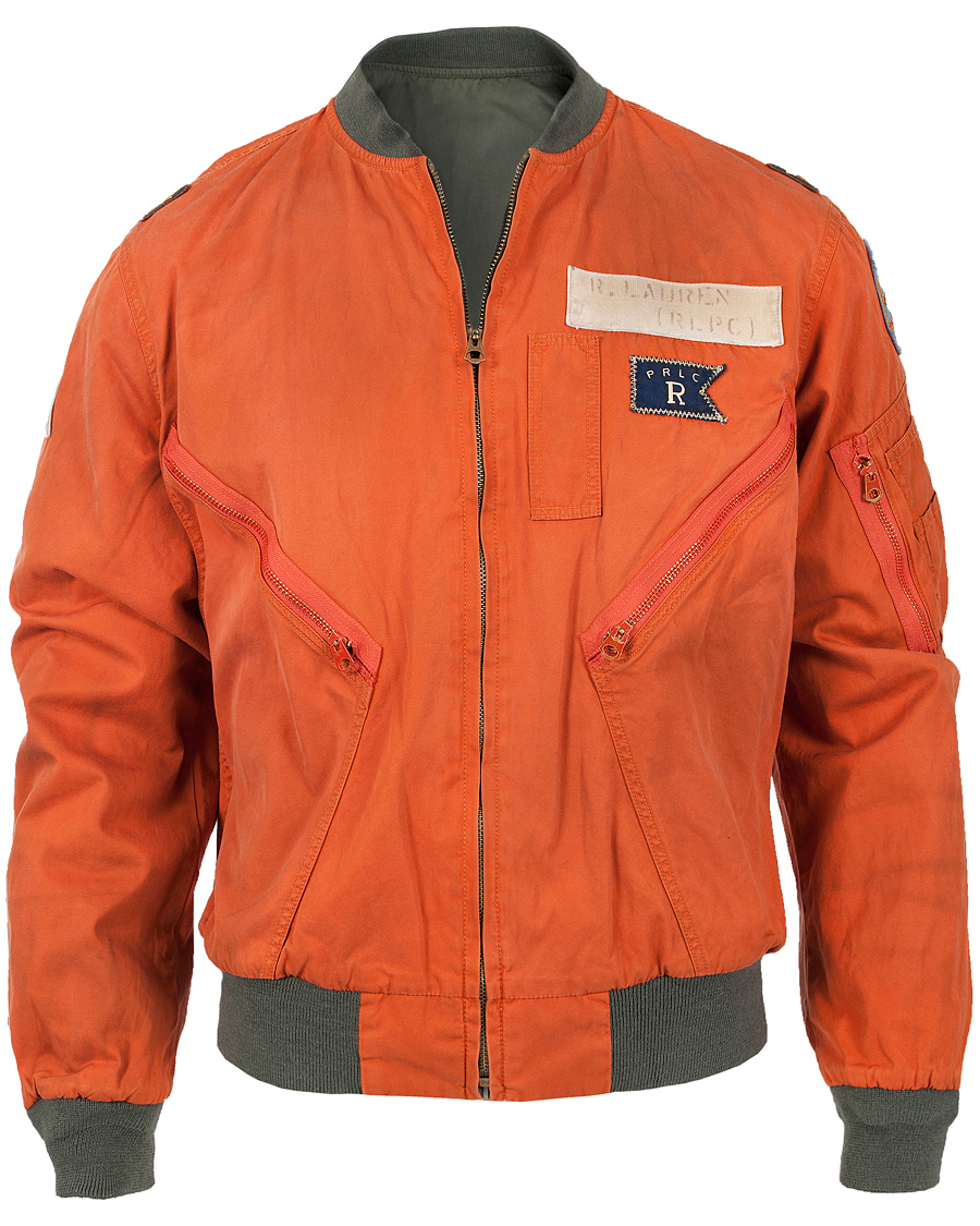 Herre | Jakker | Polo Ralph Lauren | Tigrim Flight Jacket Tuscan Orange