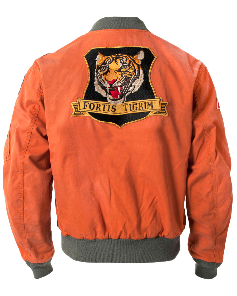 Herre | Jakker | Polo Ralph Lauren | Tigrim Flight Jacket Tuscan Orange