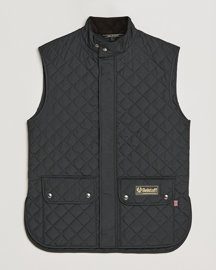 Herre | Veste | Belstaff | Waistcoat Quilted Black