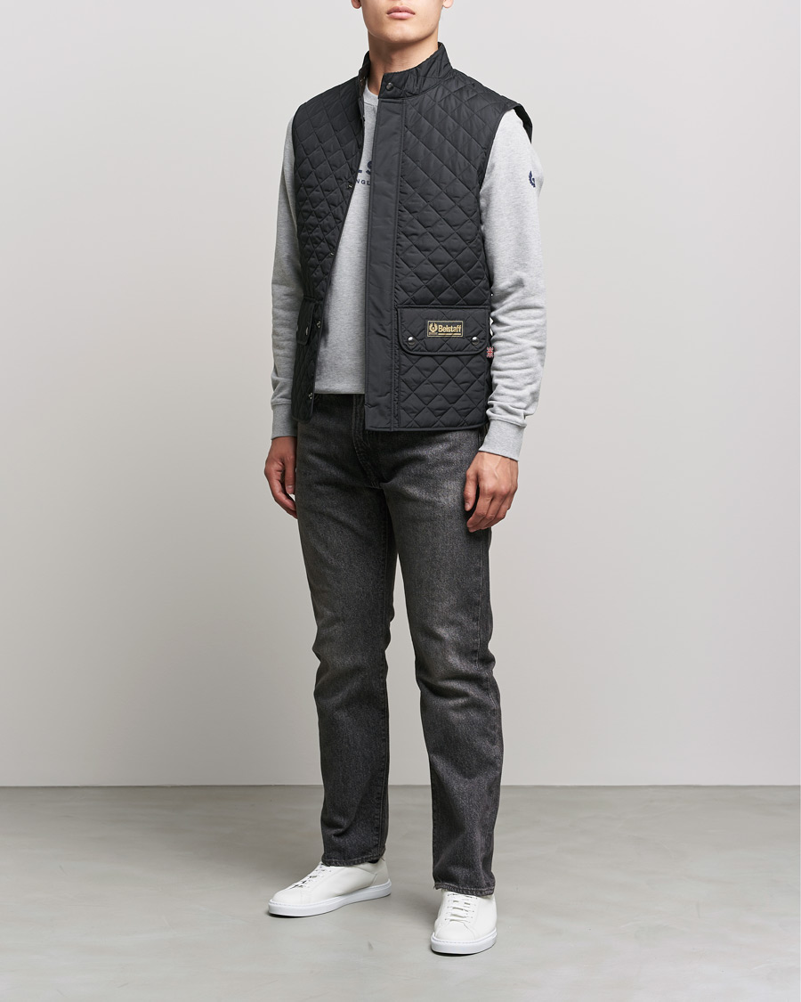 Herre | Veste | Belstaff | Waistcoat Quilted Black