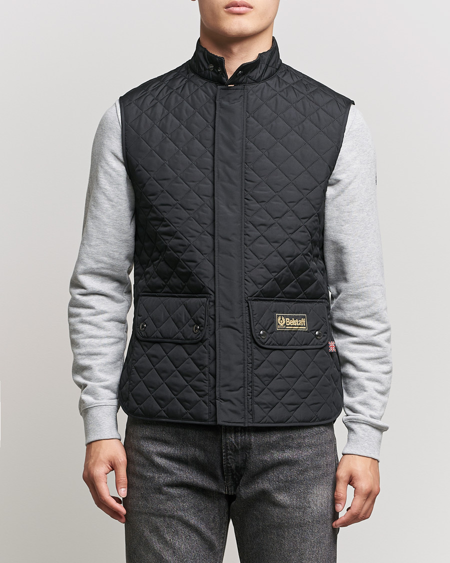 Herre | Jakker | Belstaff | Waistcoat Quilted Black 52