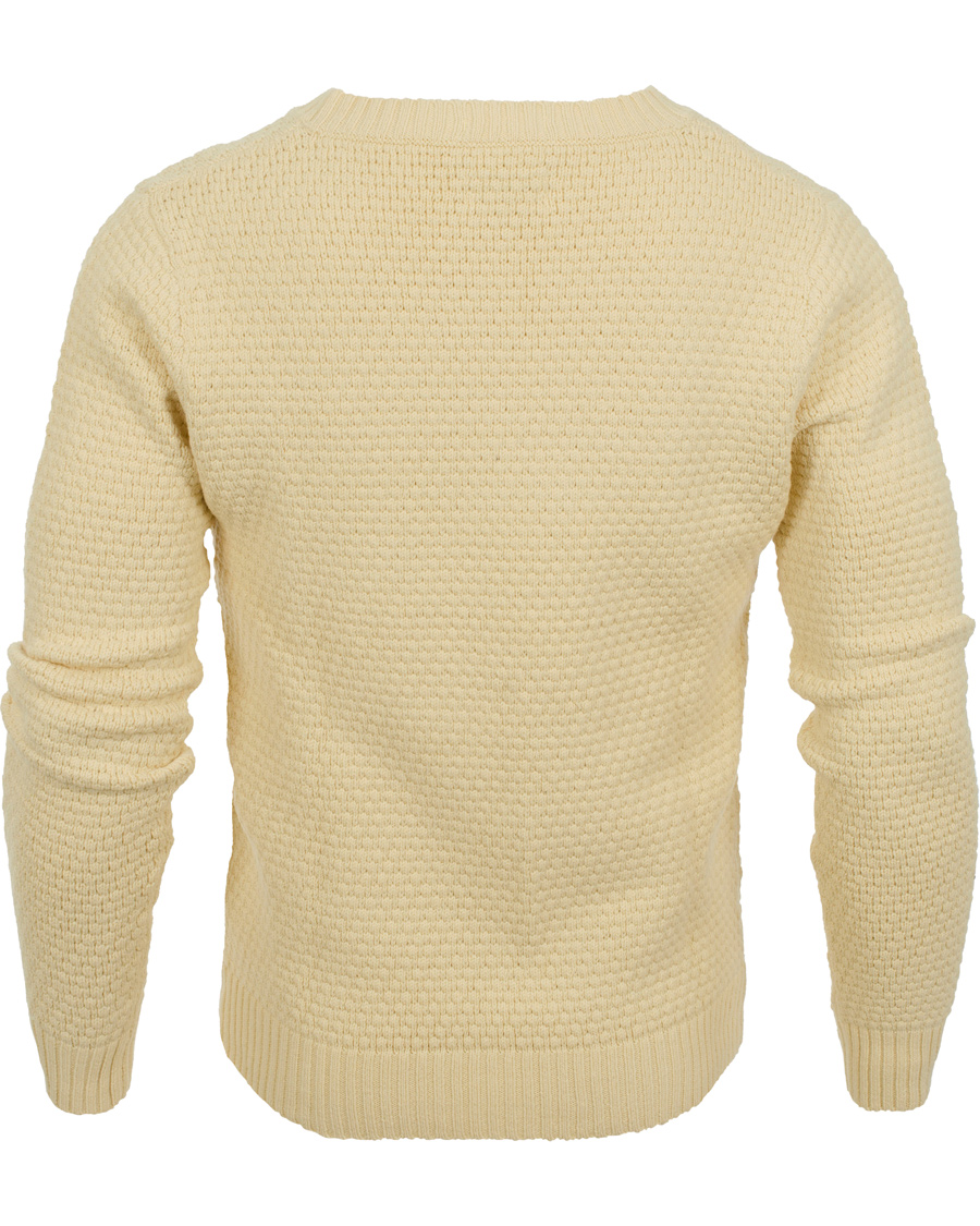 Herre | Trøjer | GANT Rugger | The Tuck Knit Sweater Cream