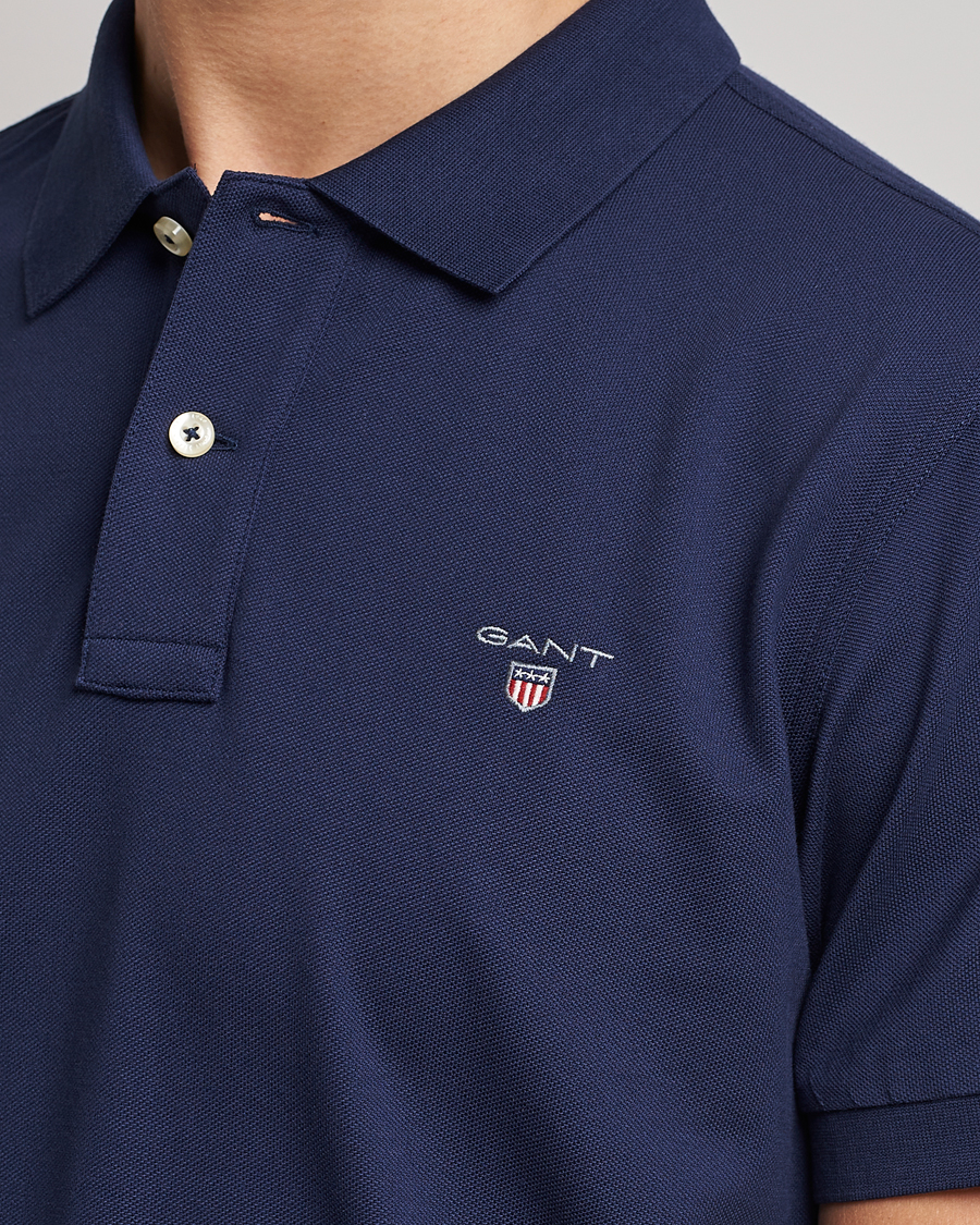 Herre | Polotrøjer | GANT | The Original Polo Evening Blue