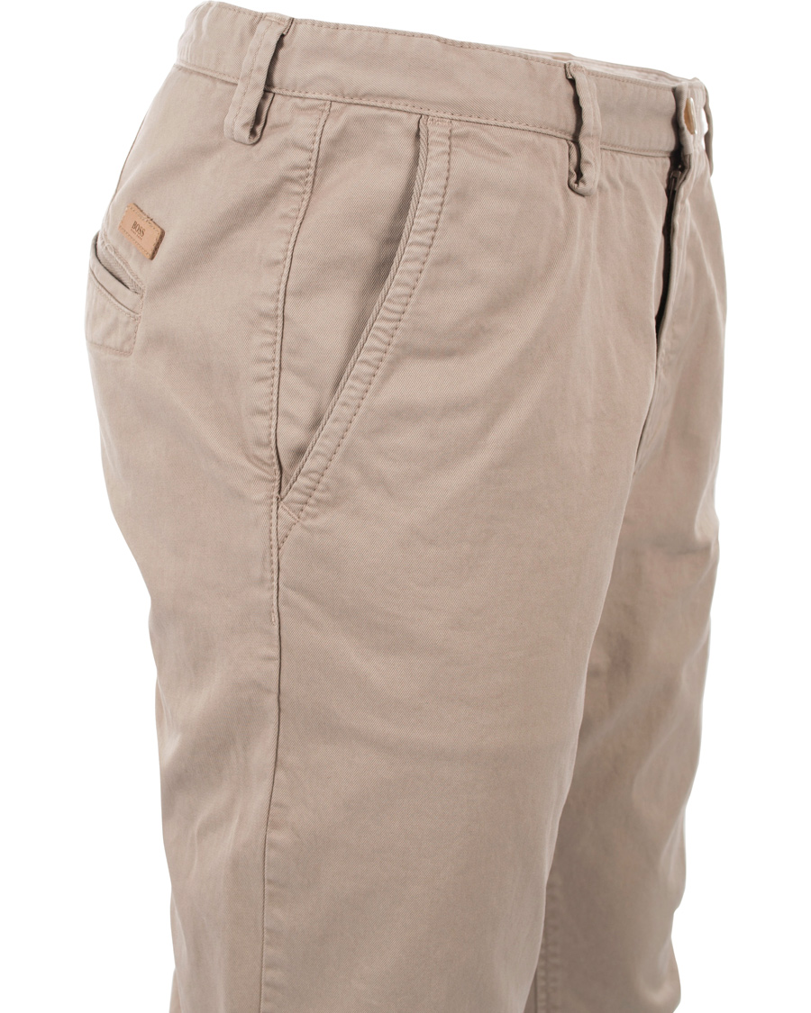 Herre | Bukser | BOSS BLACK | BOSS Rice 1-D Slim Fit Chinos Open Beige