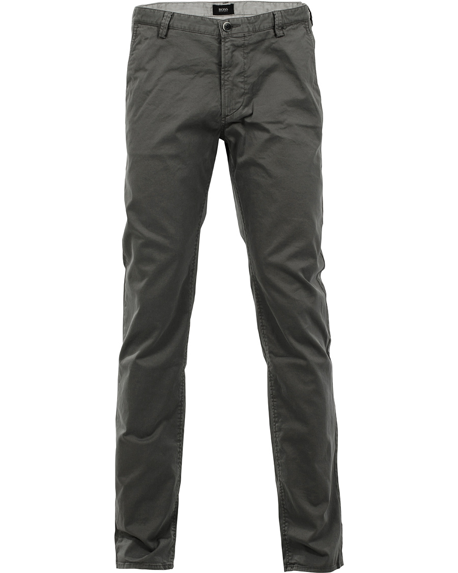 Herre | Bukser | BOSS BLACK | BOSS Rice 1-D Slim Fit Chinos Medium Grey