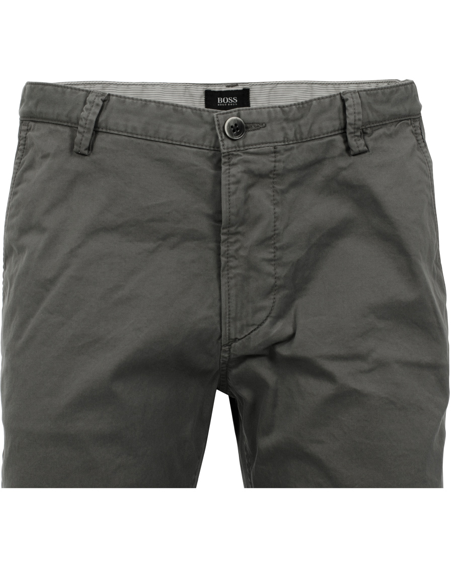 Herre | Bukser | BOSS BLACK | BOSS Rice 1-D Slim Fit Chinos Medium Grey