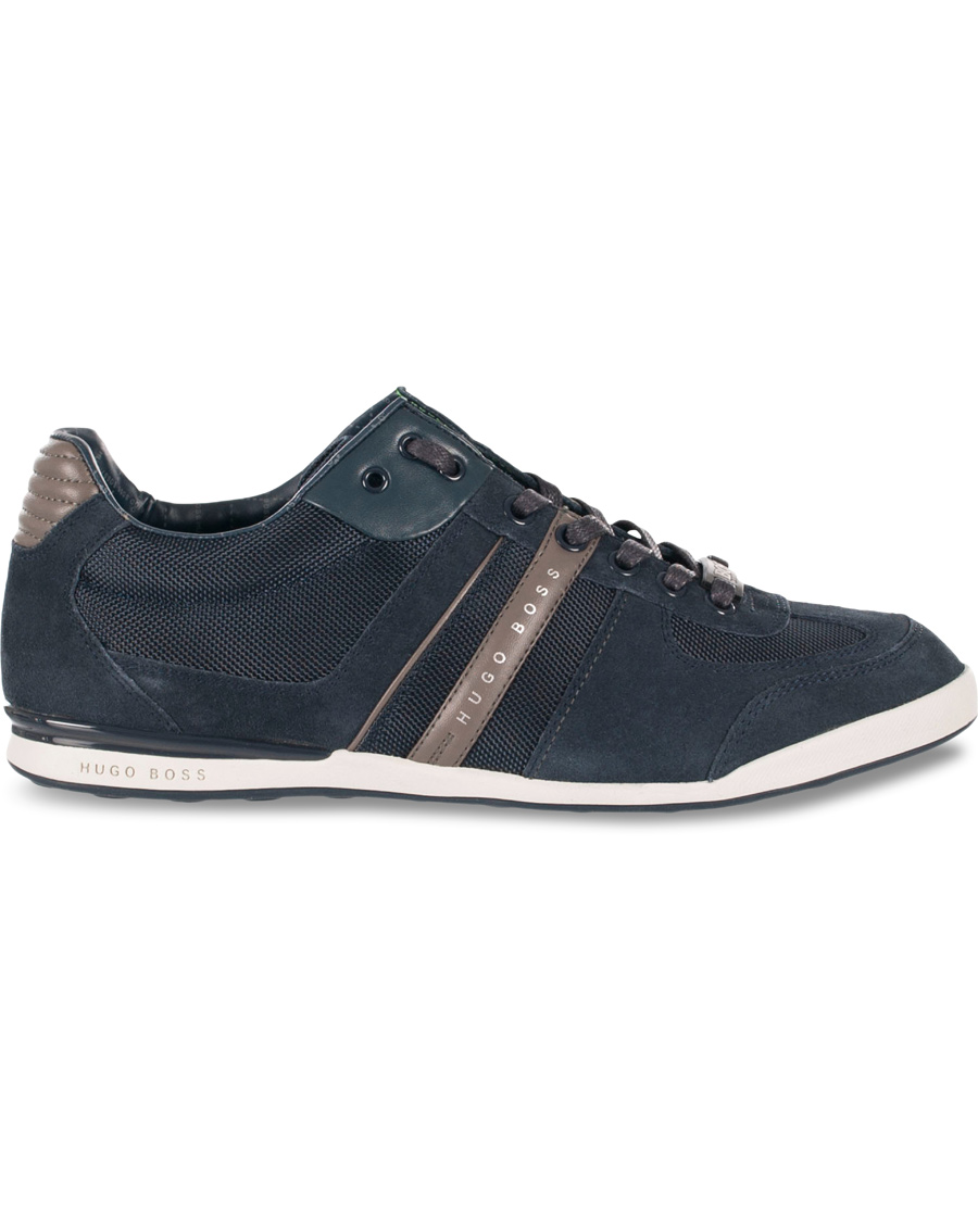 Herre | BOSS Athleisure Akeen Sneaker Open Blue | BOSS GREEN | BOSS Athleisure Akeen Sneaker Open Blue