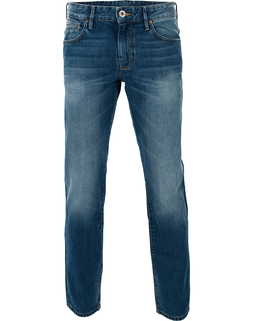 Herre | Jeans | BOSS ORANGE | BOSS Casual 24 Regular Fit Jeans Medium Blue