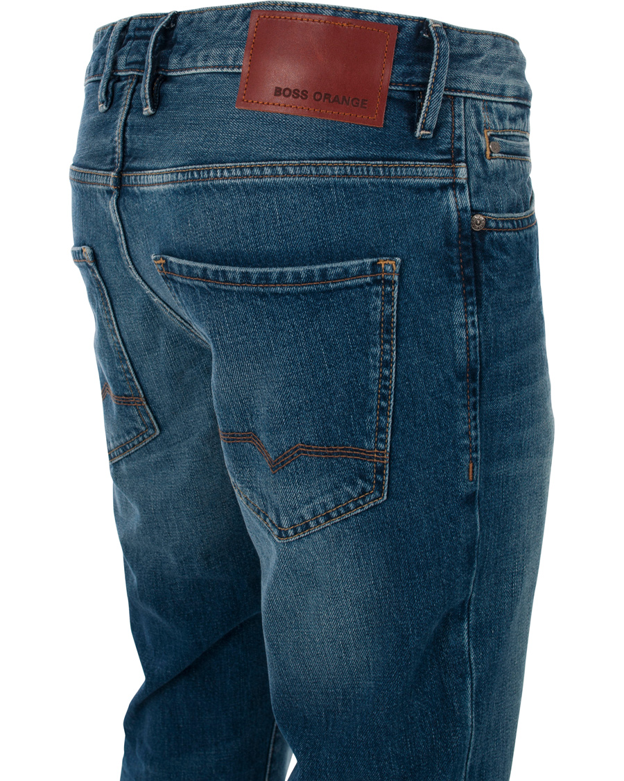 Herre | Jeans | BOSS ORANGE | BOSS Casual 24 Regular Fit Jeans Medium Blue